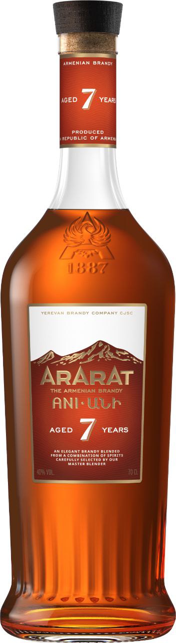 Бренді Аrаrаt Ani 7 y.o. 40% 0.7 л